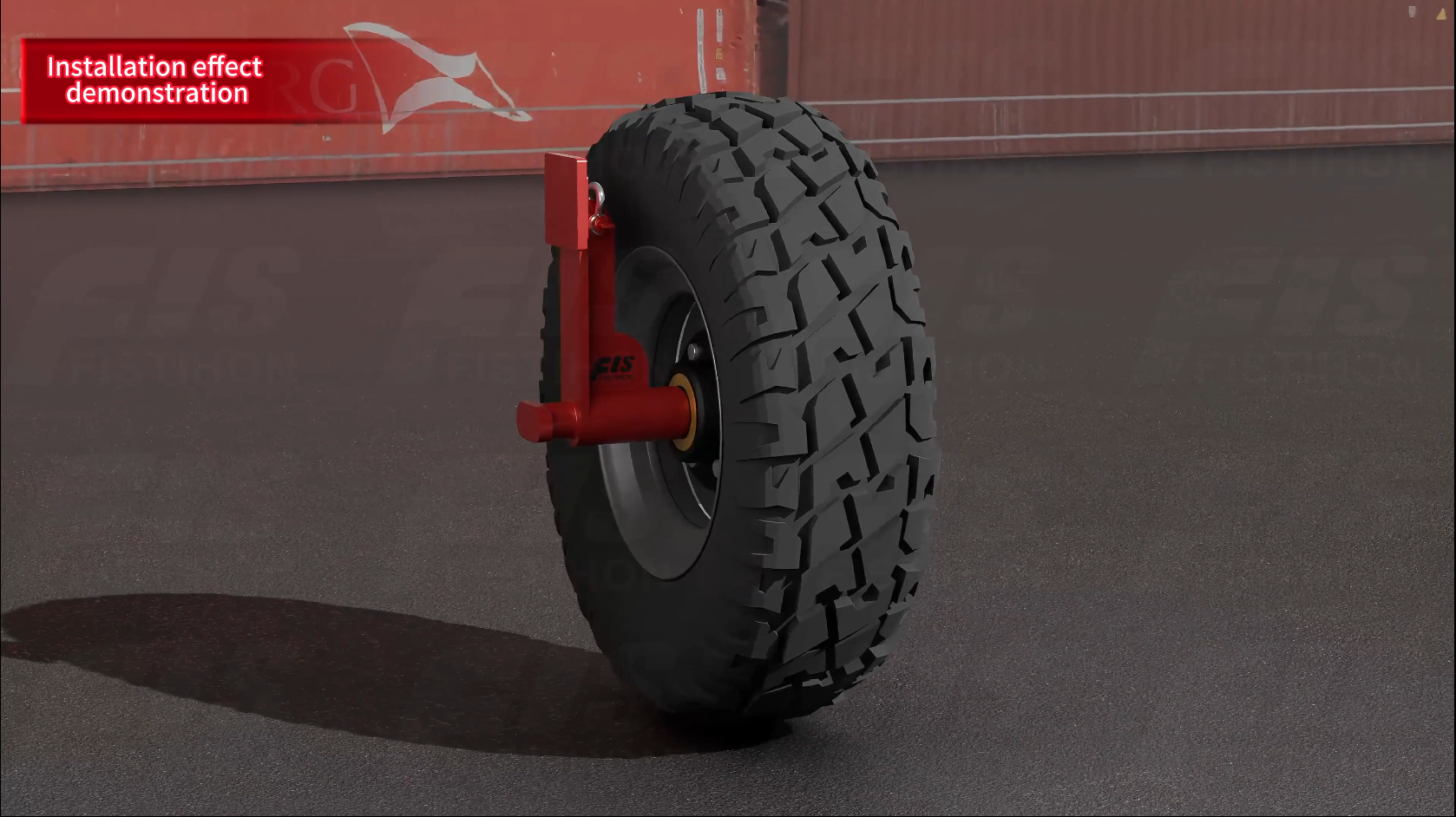 Amazon.com: 2 Pack Shipping Container Wheels 6-Lug Wheels Kit